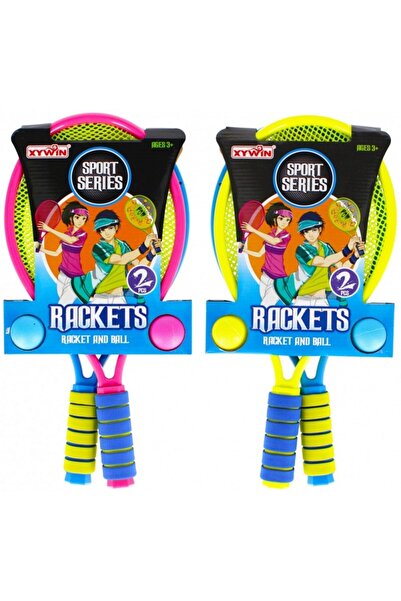 MC Micostore Set Tenis, include 2 rachete, 2 mingi, multicolor, 3+ ani, MegaC...