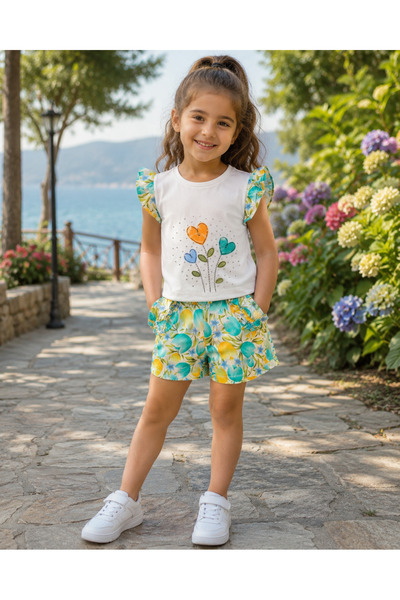 mundolia Girl's Shorts Set