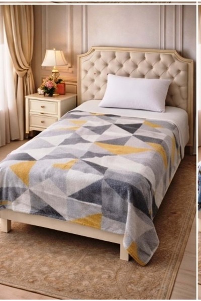 Amazon Ev Cotton Woven Single Pique 160*240 cm Pyramid Yellow A1