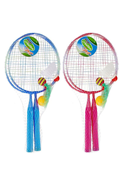 OEM Set rachete de badminton Mega Creative, cu accesorii, pentru copii 3+, Mu...