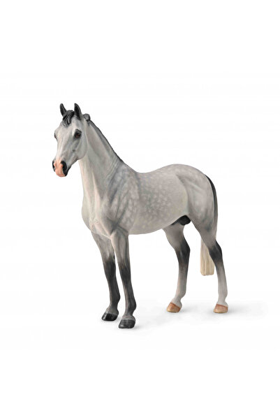 OEM Figurina pictata manual armasar hanoverian dappled grey