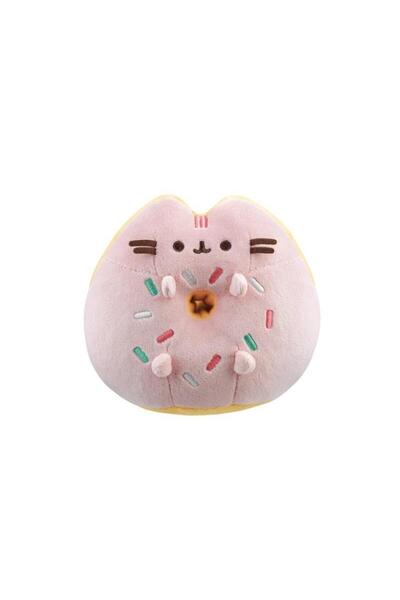 OEM Pusheen 16cm Figurine de pluș Donut - Decor pentru iubitori de pisici