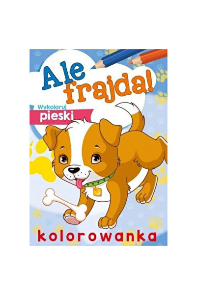OEM Ale frajda Coloreaza catelusii carte de colorat pentru copii Skrzat