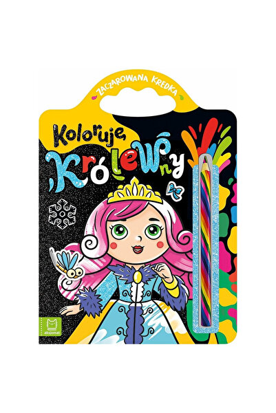 OEM Aksjomat Carte de colorat Colorez prințesele creion magic curcubeu