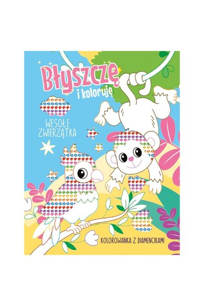 OEM Ibis Books Caiete de colorat cu animale vesele cu diamante