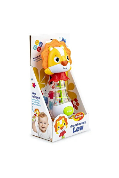 OEM Dumel Zornaitoare Leu cu inel gingival și fluier pentru bebeluși 3l+