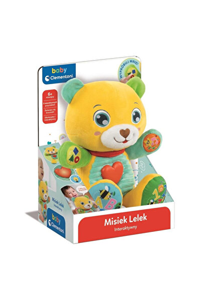 OEM Ursulet de Plus Interactiv Lelek 2.0 cu Inimioara - Clementoni, 6 luni+