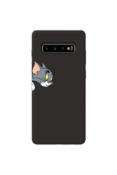 Other Samsung S10 Tom 1 Black Colored Silicone TPU Θήκη