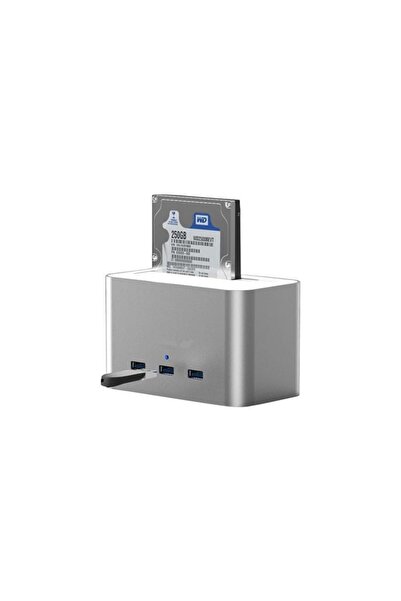 CODEGEN Alüminyum Usb3.0 3.5"-2.5" Sata 3 Port Usb Cdg-Doc-404 Docking Station