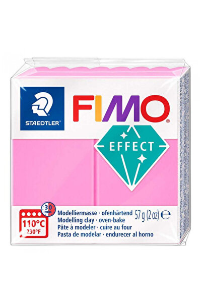 FIMO Pasta de modelaj Effect 57g Roz aprins neon Neon