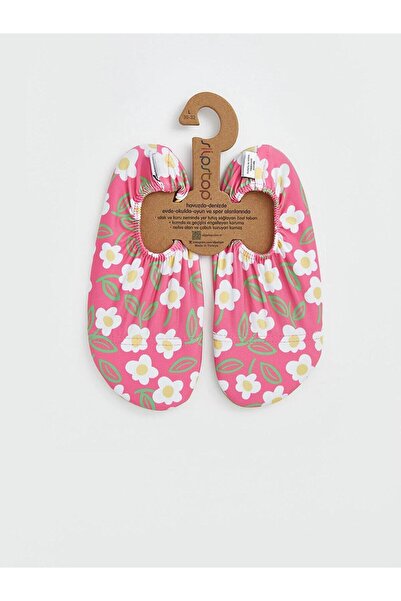 LC Waikiki Floral Girl's Sea Shoes (S6)