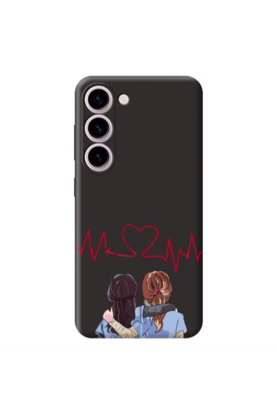 Other Samsung S23 Plus Bro Black Colored Silicone TPU Θήκη