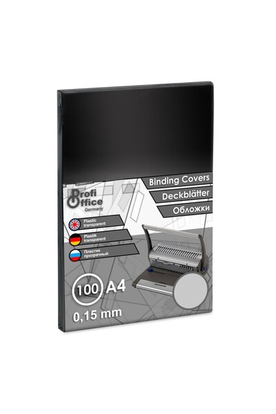 MC Micostore Coperta indosariere A4, PVC cristal, transparent, 0.15mm, top cu...