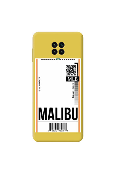 Other Xiaomi Redmi Note 9 Pro Malibu Travel More Yellow Colored Silicone TPU ...