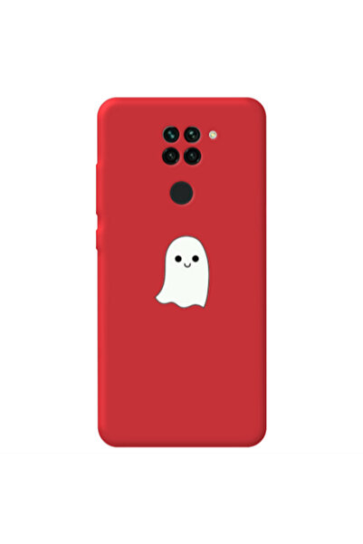 Other Xiaomi Redmi Note 9 Ghost Red Colored Silicone TPU Θήκη
