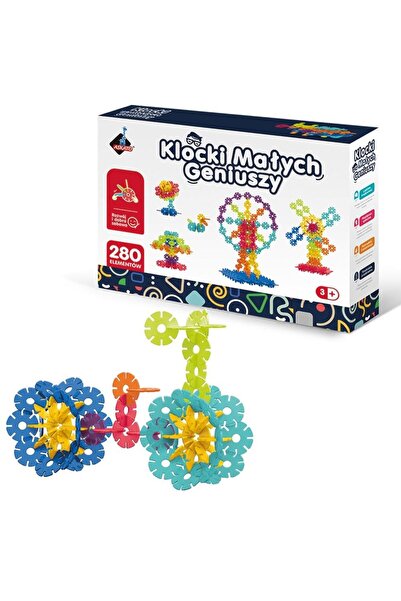 Askato Set constructie 280 piese multicolor 3+