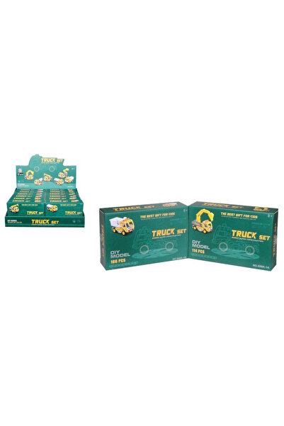 Swede Set de constructie Auto multicolor 18x12x5 cm pentru copii 3+