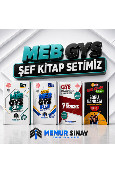 MEB GYS ŞEF 4'LÜ SET