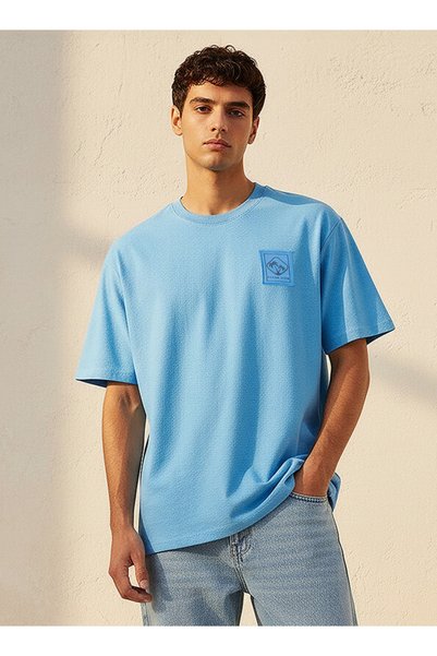 FAV Men Regular Fit Crew Neck Short Sleeve T-shirt