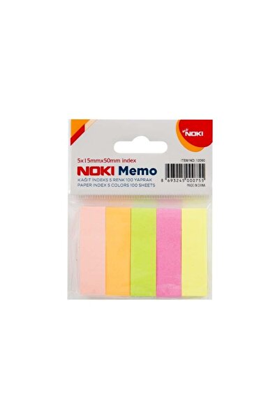 MC Micostore Notes adeziv index Noki 12060, 500 coli, 15x50mm, hartie, 5 culo...