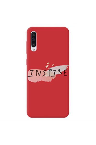 Other Samsung A50 Inspire Red Colored Silicone TPU Θήκη
