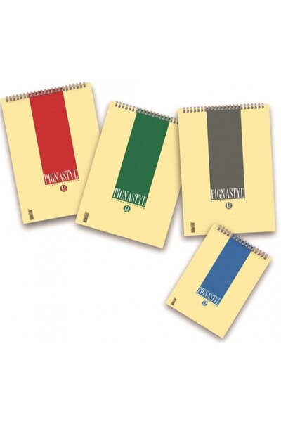 MC Micostore Blocnotes A7 Styl, 60 file, velin, cu spira