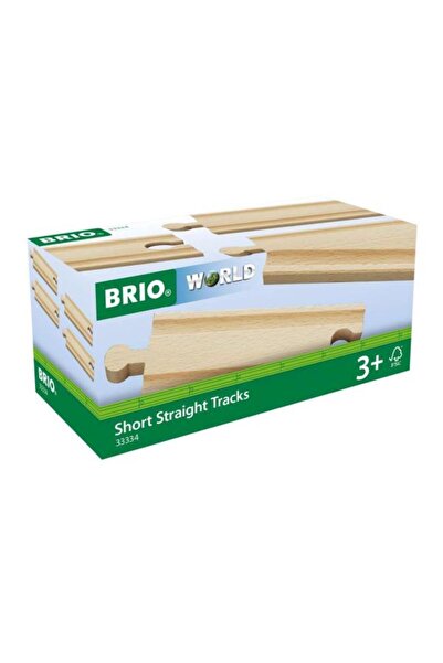 BRIO Set sine trenulet de jucarie, Brio, Lemn, 3 ani+, 4 bucati, Bej