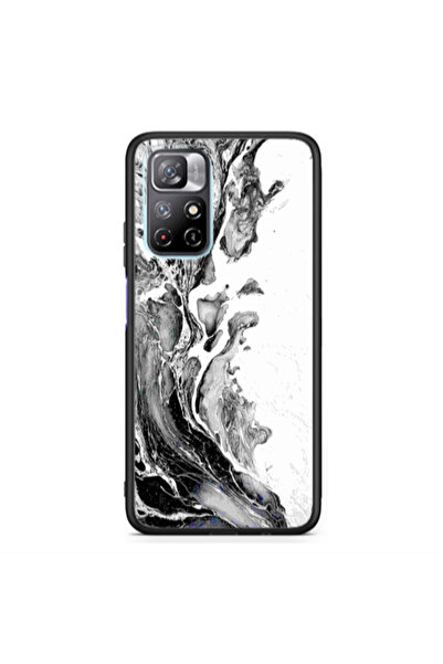 Other Xiaomi Poco M4 Pro 5G Marble River Black Glossy Θήκη