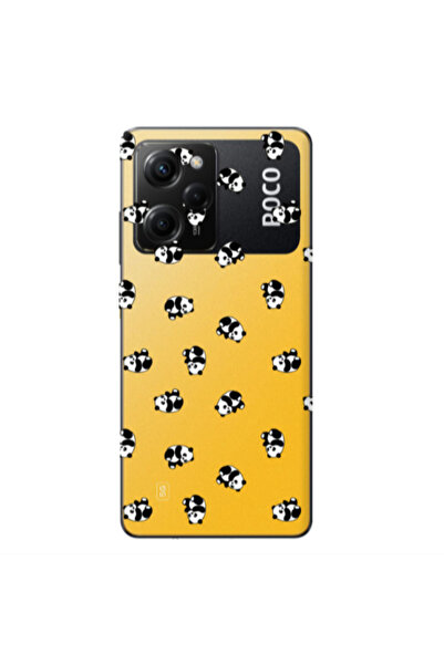 Other Xiaomi Poco X5 Pro Small Pandas Transparent Silicone TPU Θήκη