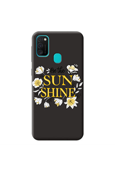 Other Samsung M21 Sun Shine Black Colored Silicone TPU Θήκη