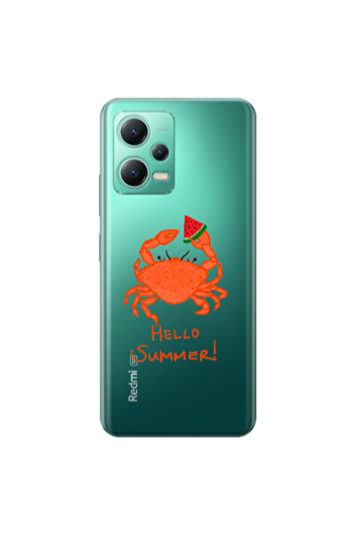Other Xiaomi Redmi Note 12 Pro Plus 5G Hello Summer! Transparent Silicone TPU...