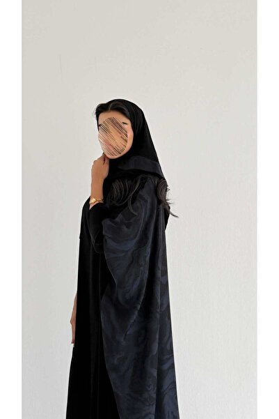 AYA Mw2175 - Abaya in Crepe Nishabat with an Exclusive and Sophisticated Cut