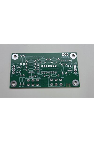 Cerc de electronica Placă PCB Preamplificator Audio – Control Ton Gyrator