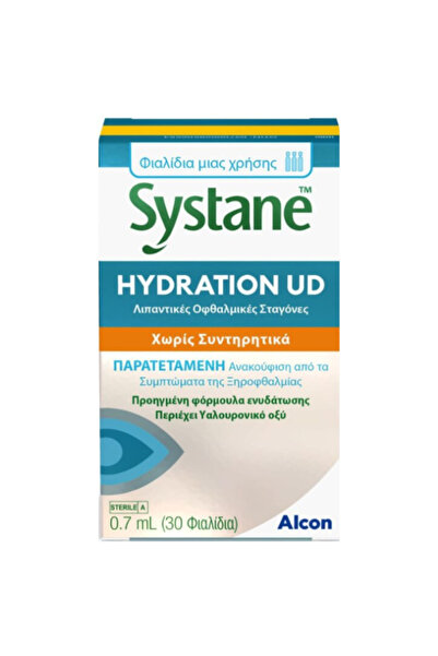 systane | Hydration UD Λιπαντικές Οφθαλμικές Σταγόνες Χωρίς Συντηρητικά | 30 ...