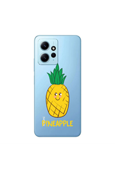Other Xiaomi Redmi Note 12 4G Pineapple Transparent Silicone TPU Θήκη