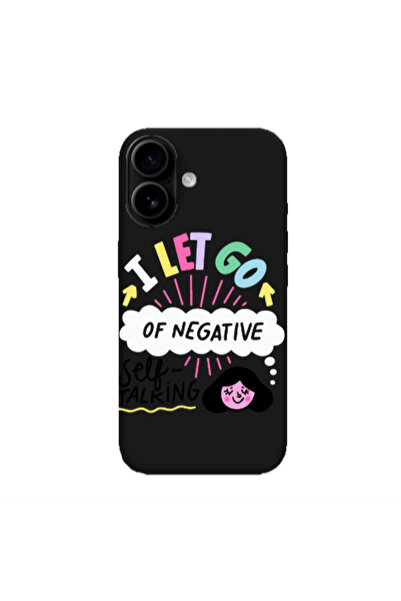 Other Apple Iphone 16 plus Let go Self talking Black Colored Silicone TPU Θήκη