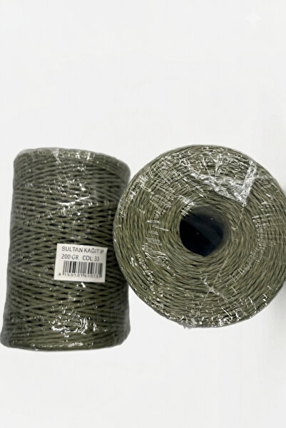 hobi dünyası evim 1 Piece Sultan Paper Thread 200 Gram Bag Hat Supla Basket M...
