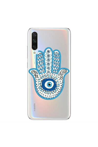 Other Xiaomi Mi 9 Lite Evil eye bead in hand Transparent Silicone TPU Θήκη