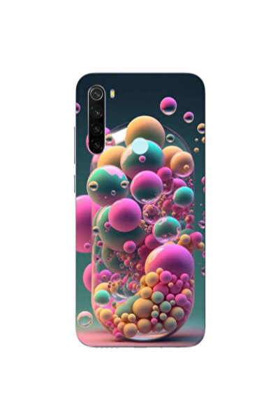 Other Xiaomi Redmi Note 8 Bubbles Transparent Silicone TPU Θήκη