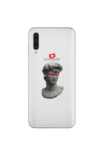 Other Samsung A70 Half statue Transparent Silicone TPU Θήκη