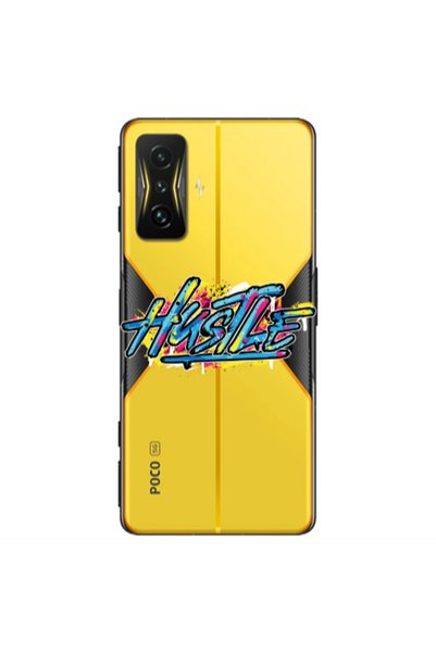 Other Xiaomi Poco F4 Gt Hustle Transparent Silicone TPU Θήκη