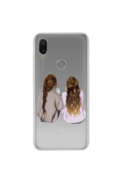Other Xiaomi Redmi Note 7 Friends Transparent Silicone TPU Θήκη