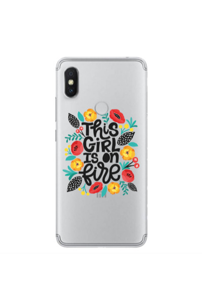 Other Xiaomi Redmi S2 This Girl Transparent Silicone TPU Θήκη