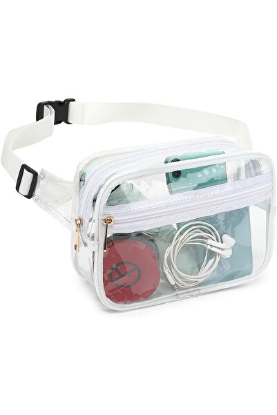 Arabest Clear Waist Bag,Stadium Approved,Waterproof,Adjustable Strap,for Grow...