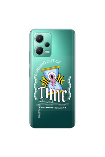Other Xiaomi Redmi Note 12 Pro 5G Running out of time Transparent Silicone TP...