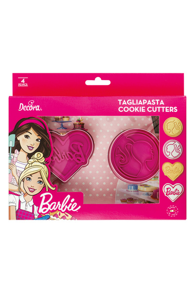 Barbie ΚΟΥΠΑΤΣΕΣ ΜΠΙΣΚΟΤΩΝ + ΣΕΤ ΜΑΡΚΑΔΟΡΩΝ ΔΙΑΚΟΣΜΗΣΗΣ ΤΩΝ 2 ΤΕΜΑΧΙΩΝ