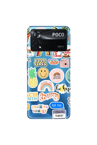 Other Xiaomi Poco X4 Pro Good vibes Transparent Silicone TPU Θήκη