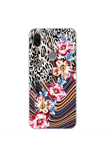Other Xiaomi Redmi Note 7 Leopar patterned Transparent Silicone TPU Θήκη