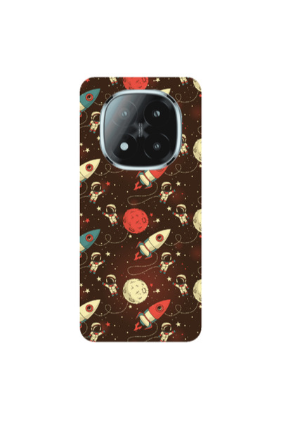Other Xiaomi Redmi Note 14 Pro + 5g Stars and astronaut Transparent Silicone ...