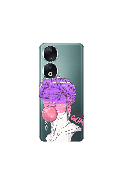 Other Honor 90 5G Pin Bubble Transparent Silicone TPU Θήκη